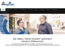 Tablet Screenshot of dieoptiker.de